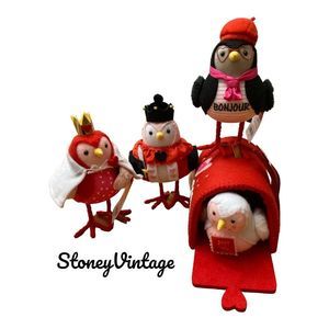 Target Spritz Feathery Friends 2024 Valentine’s Day Birds Love Birds Mailbox